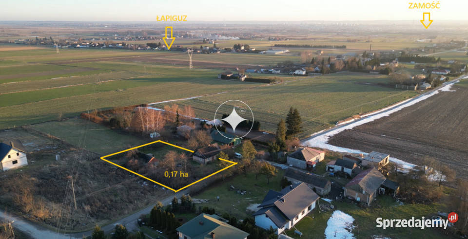 Siedlisko z rozległym widokiem na okolicę Sitaniec-Kolonia