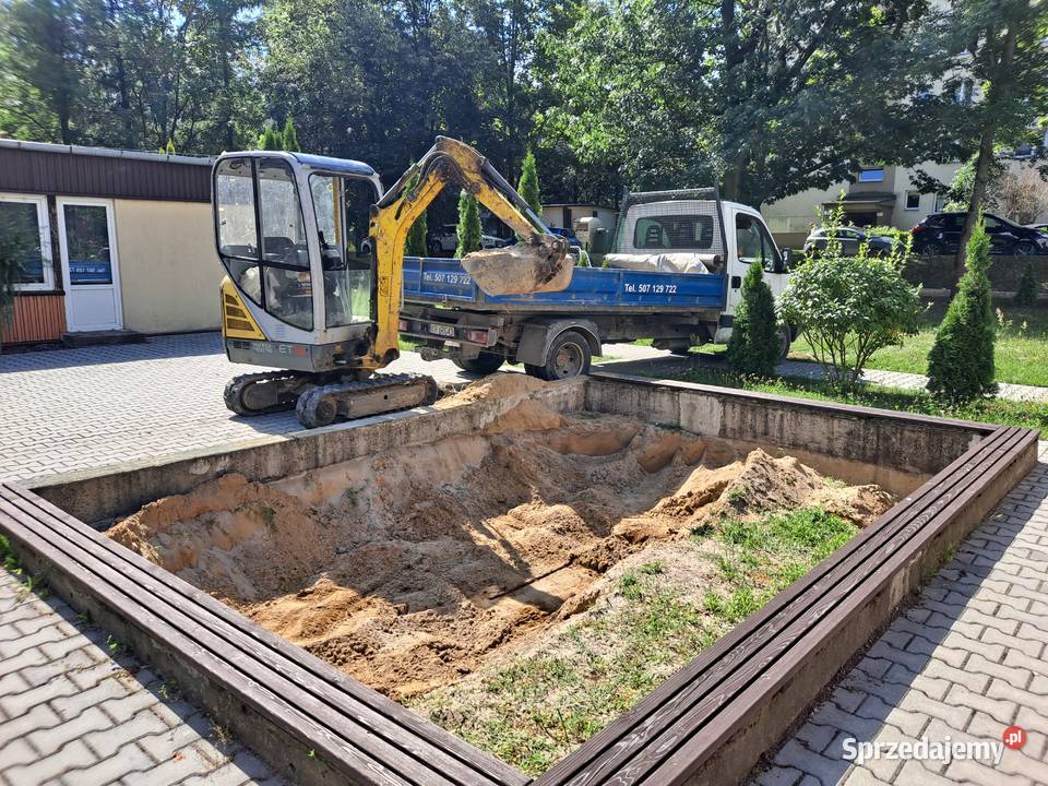 Wymiana piasku w piaskownicach piasek do Kraków