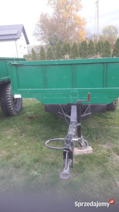 Przyczepa wywrotka jednoosiowa do tyłu Padew Narodowa