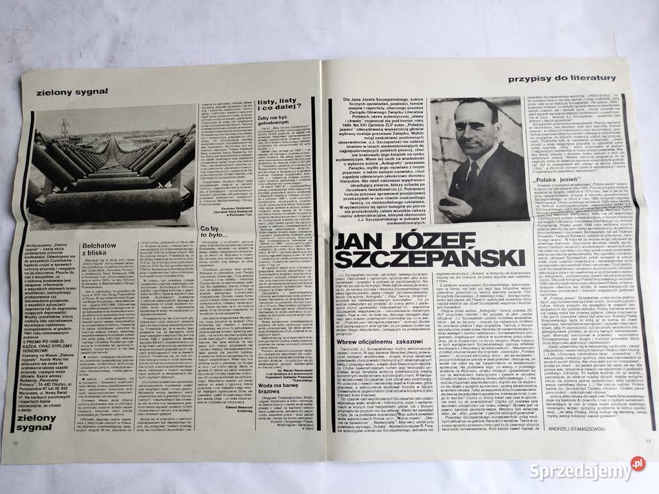 Panorama Północy czasopismo z 29 listopada 1981r pomorskie Gdynia