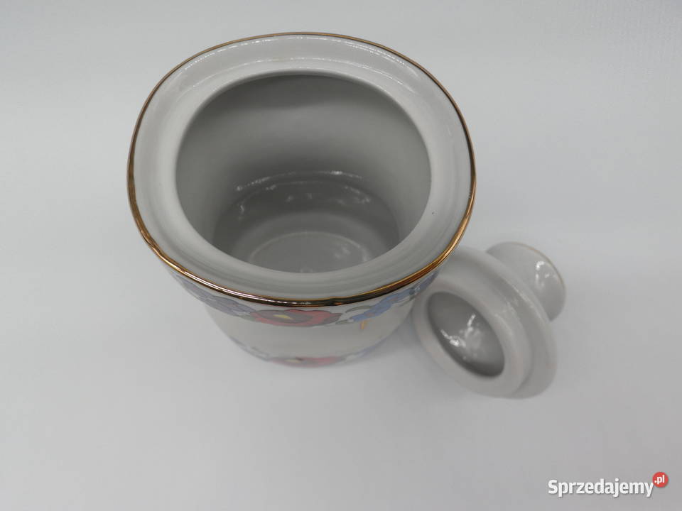 Stary Porcelanowy Pojemnik na Przyprawy Kalocsa sprzedam