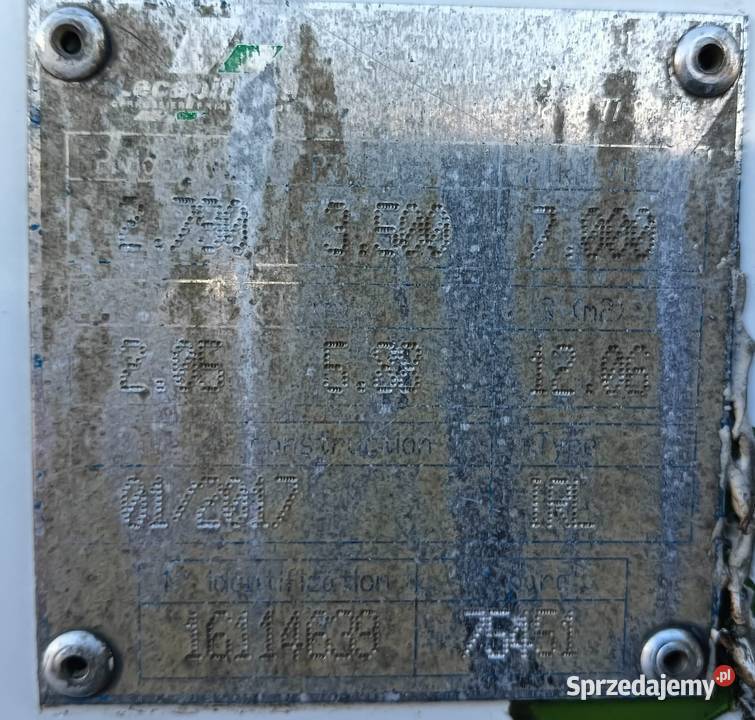 KONTENER IZOTERMA CHŁODNIA CARRIER XARIOS 350 dostawcze Motoryzacja Bielsko-Biała
