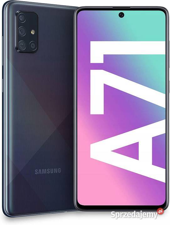 SAMSUNG GALAXY A71 128GB DUAL SIM CZARNY mazowieckie