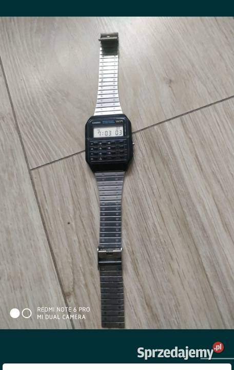 Zegarek z kalkulatorem Casio Męskie Zegarki Kraków