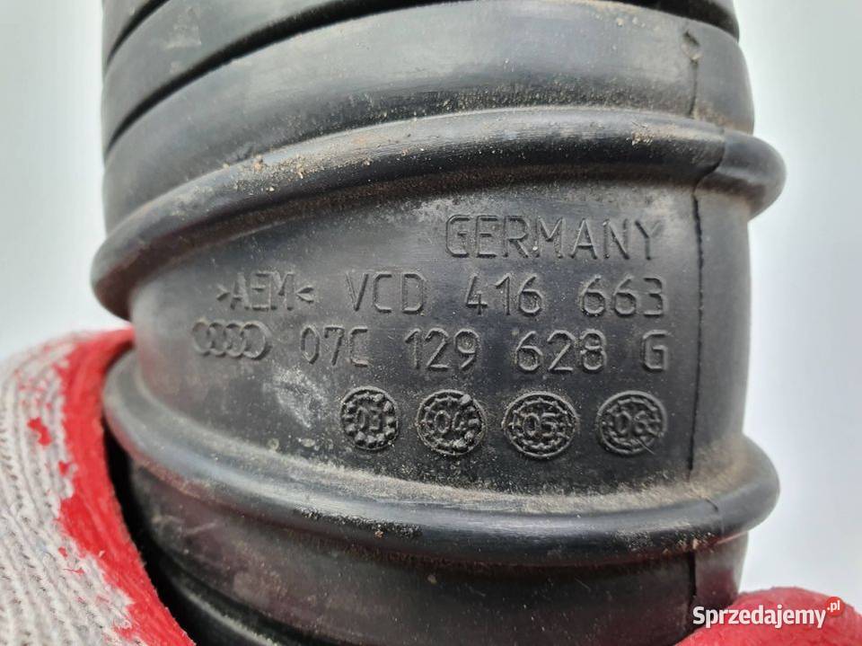 PRZEWÓD RURA DOLOT AUDI A8 D3 07C129628G Lipno