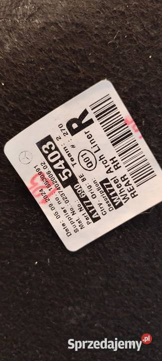 MERCEDES W247 NADKOLE PRAWY TYŁ A1776905403