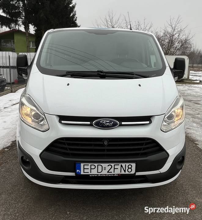 Ford Transit Custom Long Klima Hak 22 155 Rok produkcji 2013