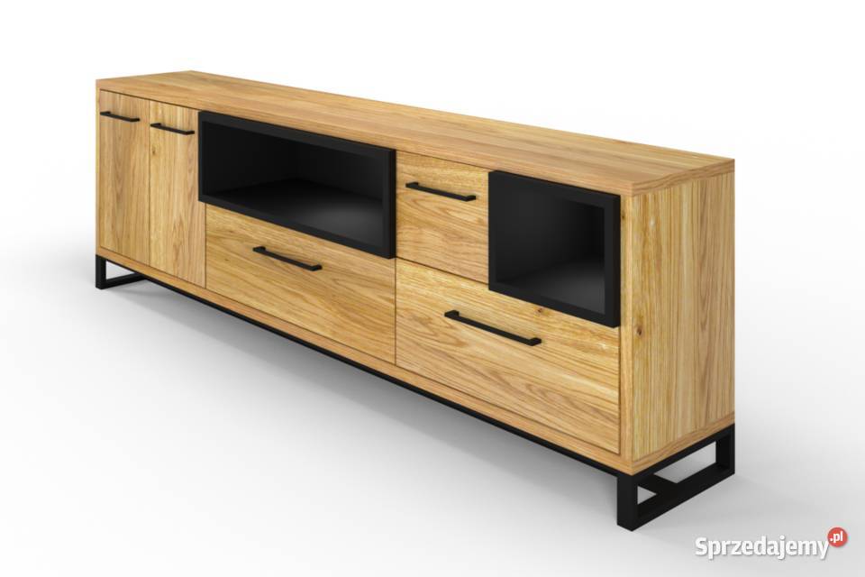 Komoda Loft Lity Dąb KOSTKA Białystok