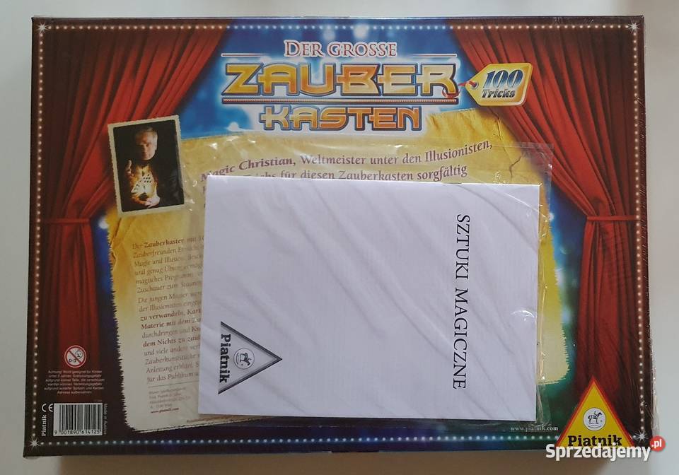 Piatnik 6141 zestaw kreatywny Sztuczki Magiczne 8 lat+ Wrocław