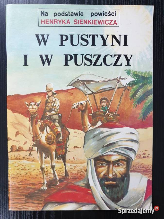 W Pustyni i w Puszczy komiks Gdynia