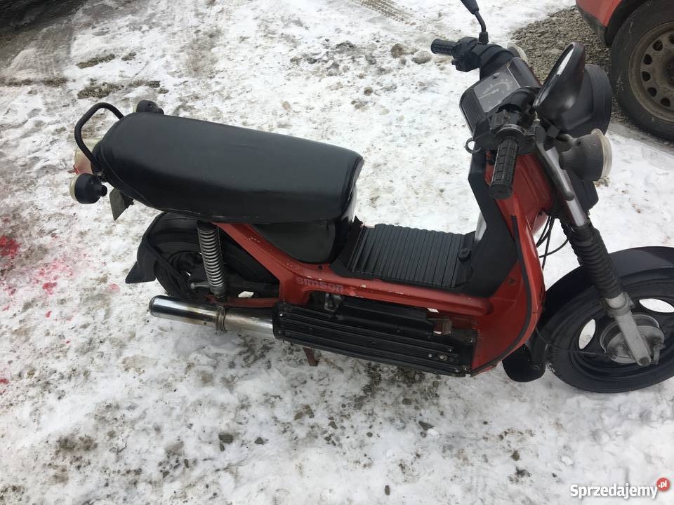 Sprzedam Simson skuter sr50 49cm3 małopolskie Grybów
