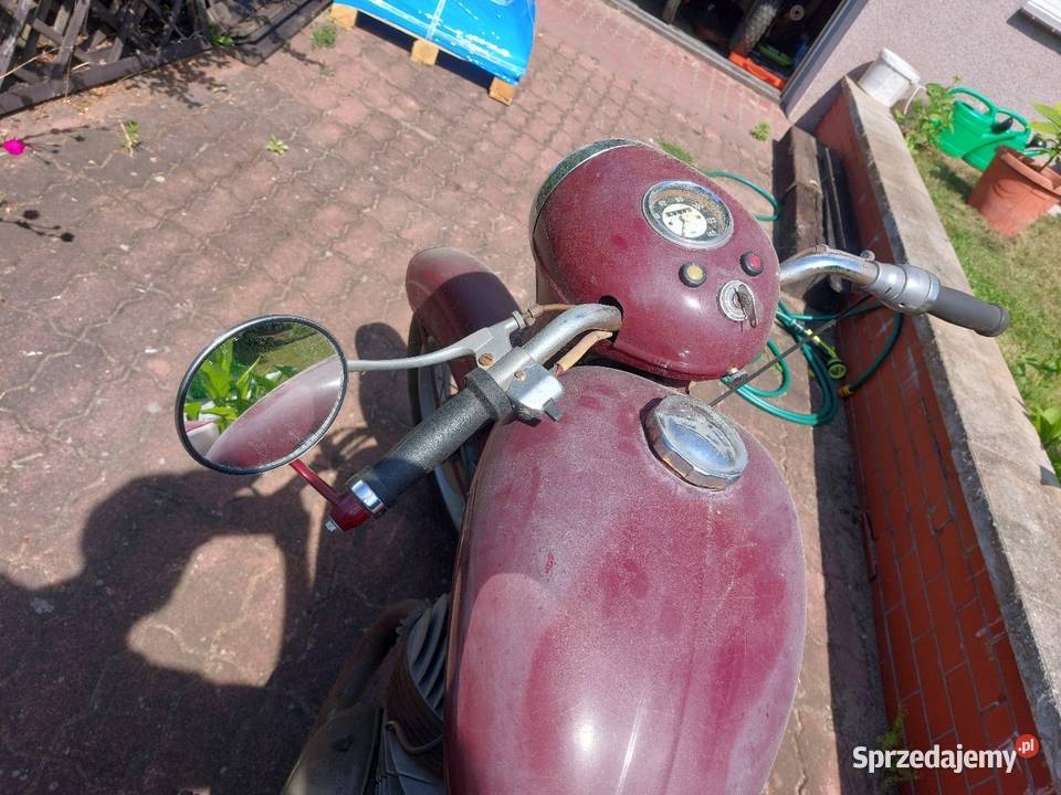 Jawa 350 1959 dokumenty Zielona Góra