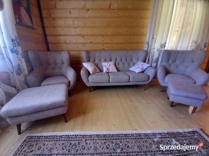 Zestaw wypoczynkowy Sofa z fotelami bez funkcji sprzedam