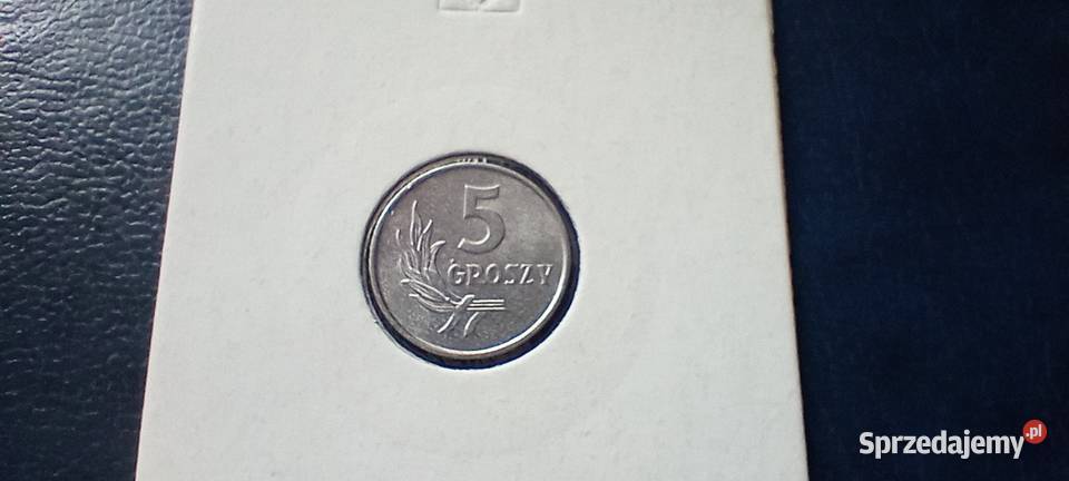 Stare monety 5 groszy 1971 Polska PRL mennicza
