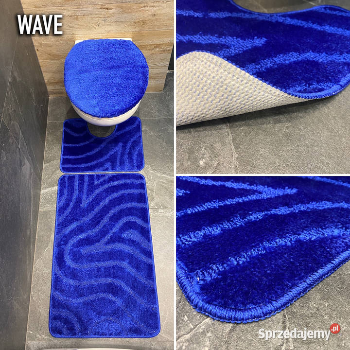 ZESTAW DYWANIKÓW ŁAZIENKOWYCH 50X80 WAVE podlaskie Białystok