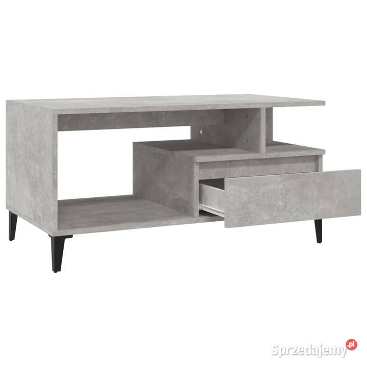 Stolik kawowy szarość betonu 90x49x45 WM819624 Warszawa