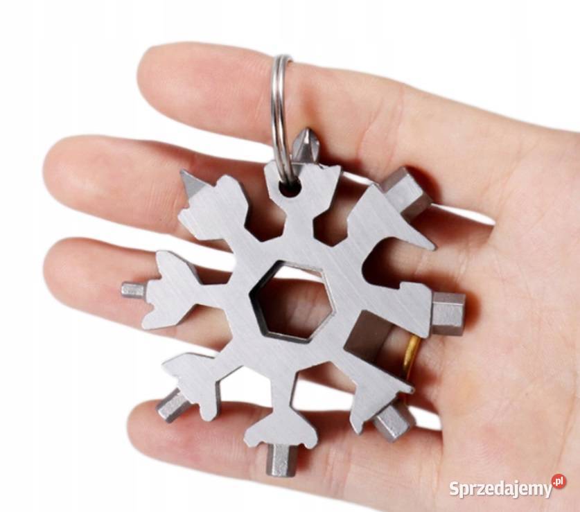 MULTITOOL KLUCZ WIELOFUNKCYJNY ŚNIEŻYNKA 18W1 mazowieckie