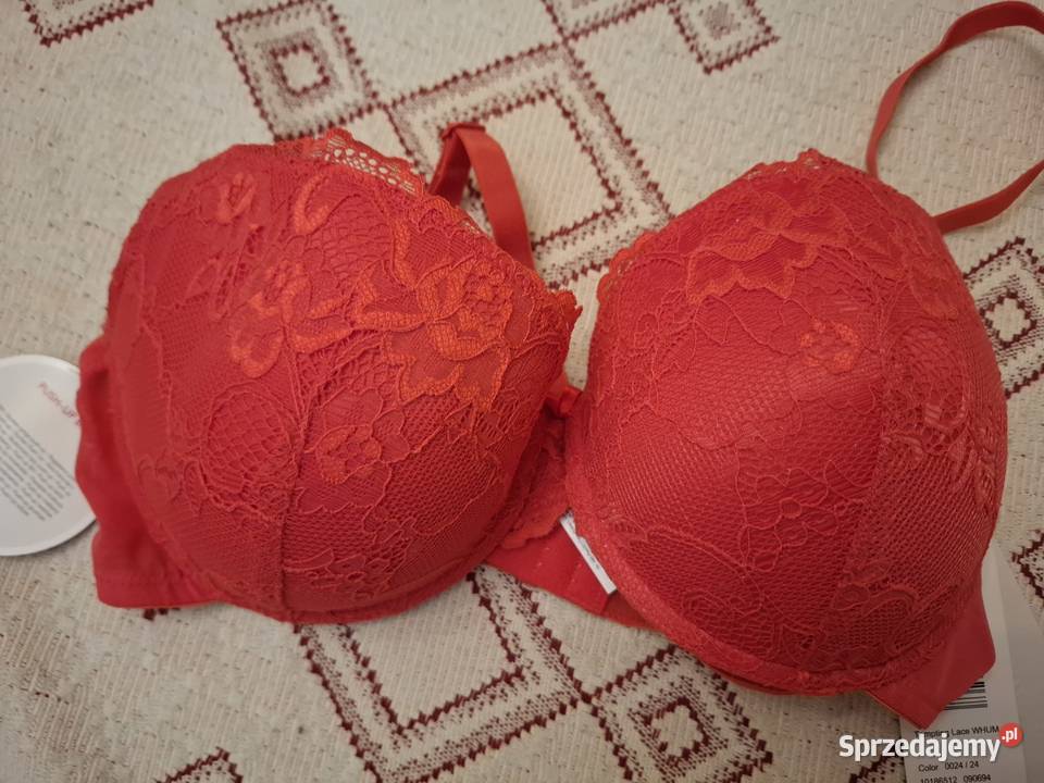 Triumph Tempting Lace WHUM 80 C nowy czerwony