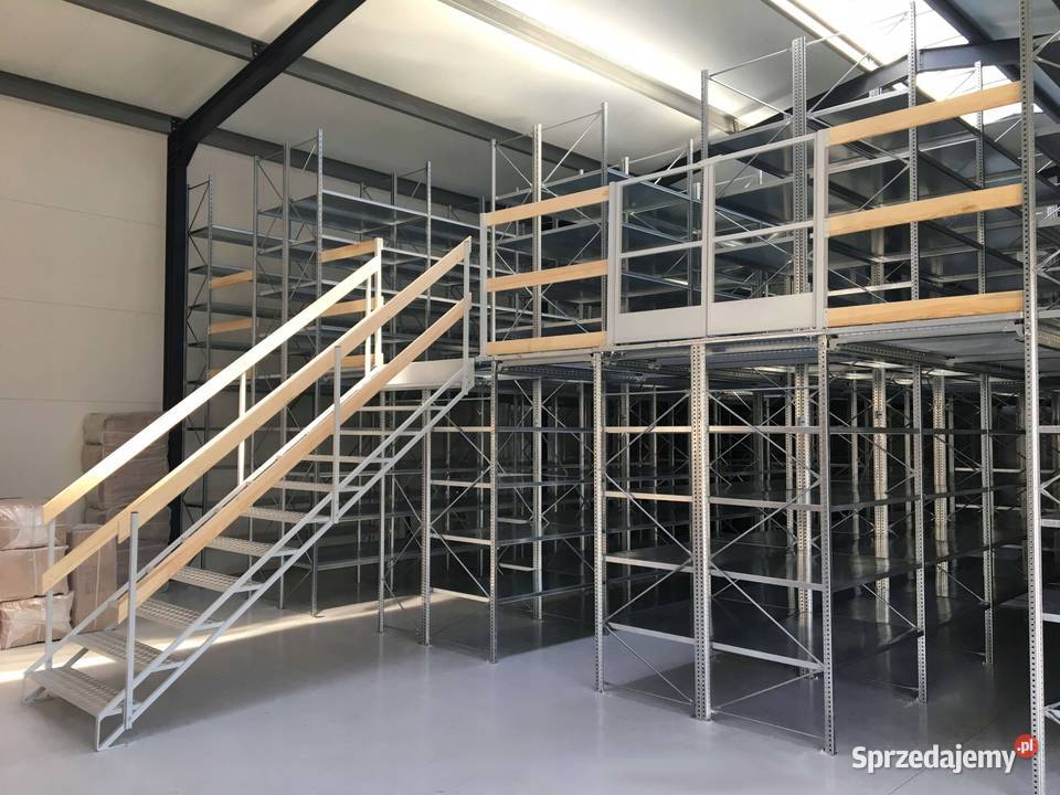 ANTRESOLE MAGAZYNOWE AM3 60 m2 REGAŁ PÓŁKOWY pomorskie Lębork