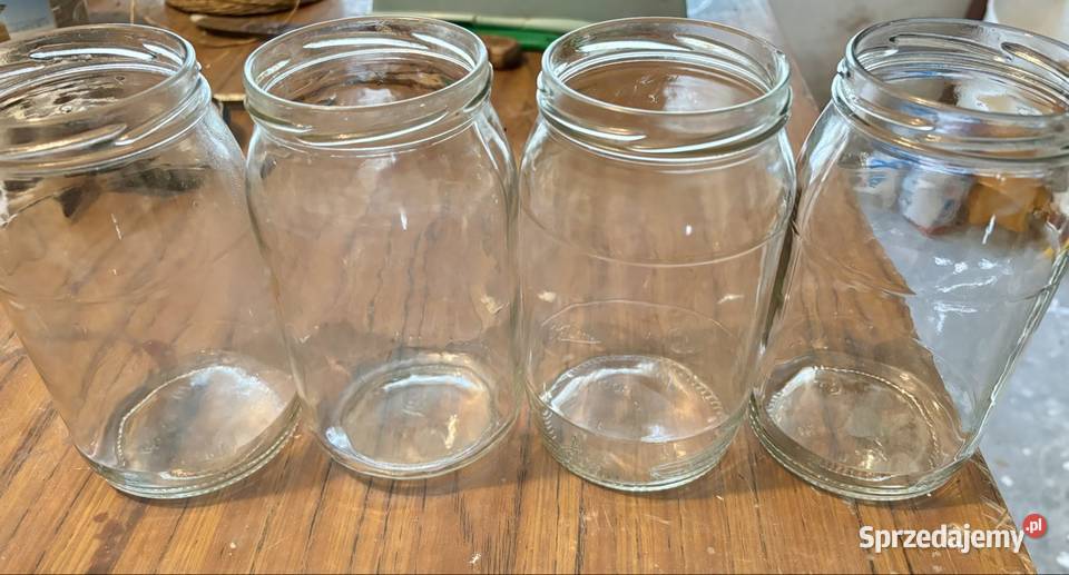 Słoiki szklaneużywane Tomaszów Lubelski