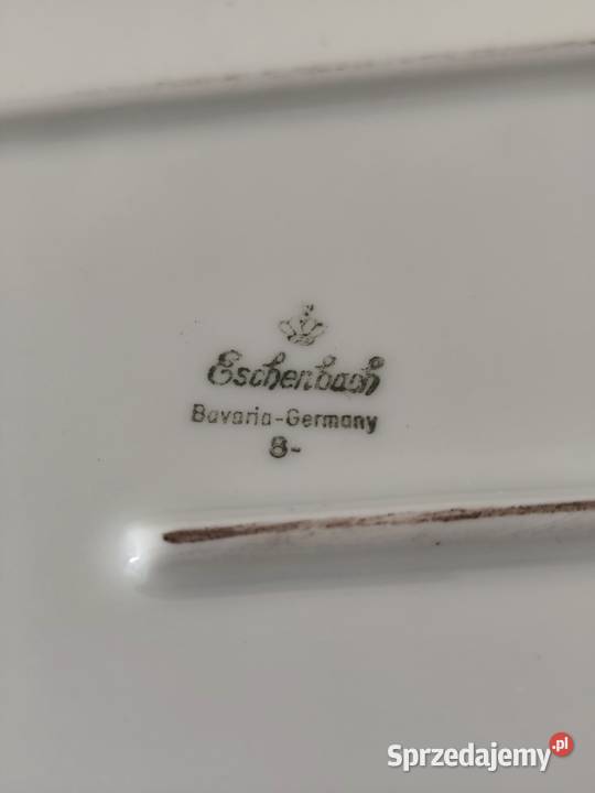 Porcelanowa Tacka Eschenbach Venedig Lata 70 Poddębice