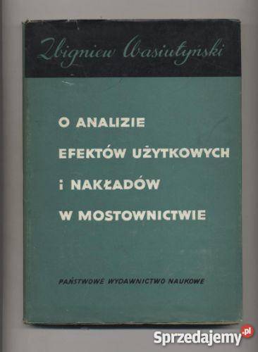 O analizie efektów użytkowych i nakładów w