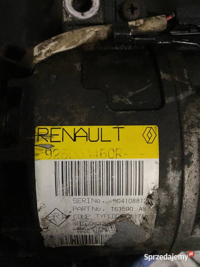 Sprężarka klimatyzacji renault trafic 3 x82 Kielce