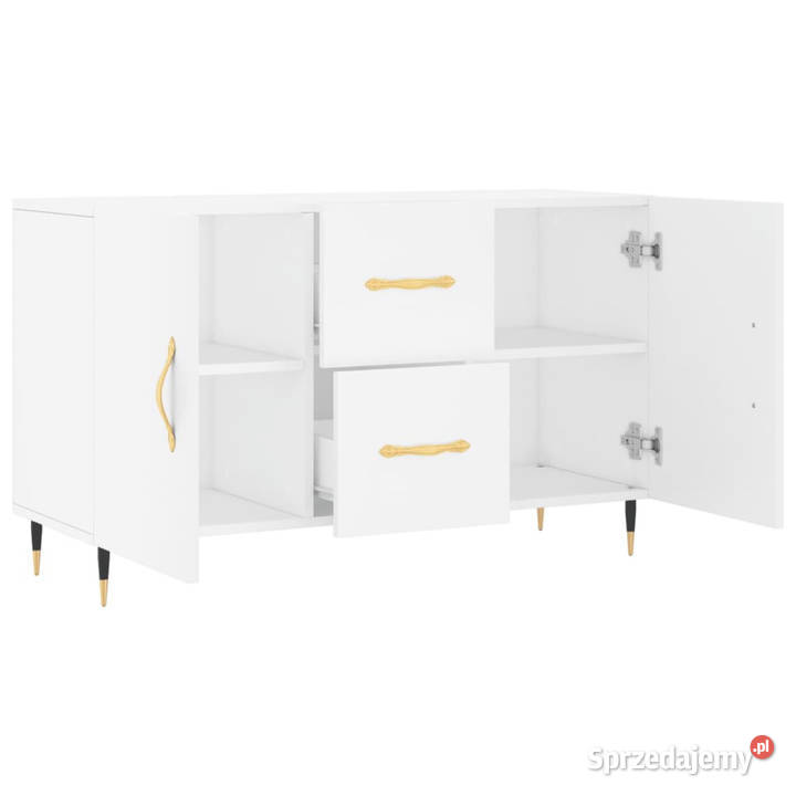 Komoda biała 100x36x60 materiał drewnopochodny Komody Warszawa
