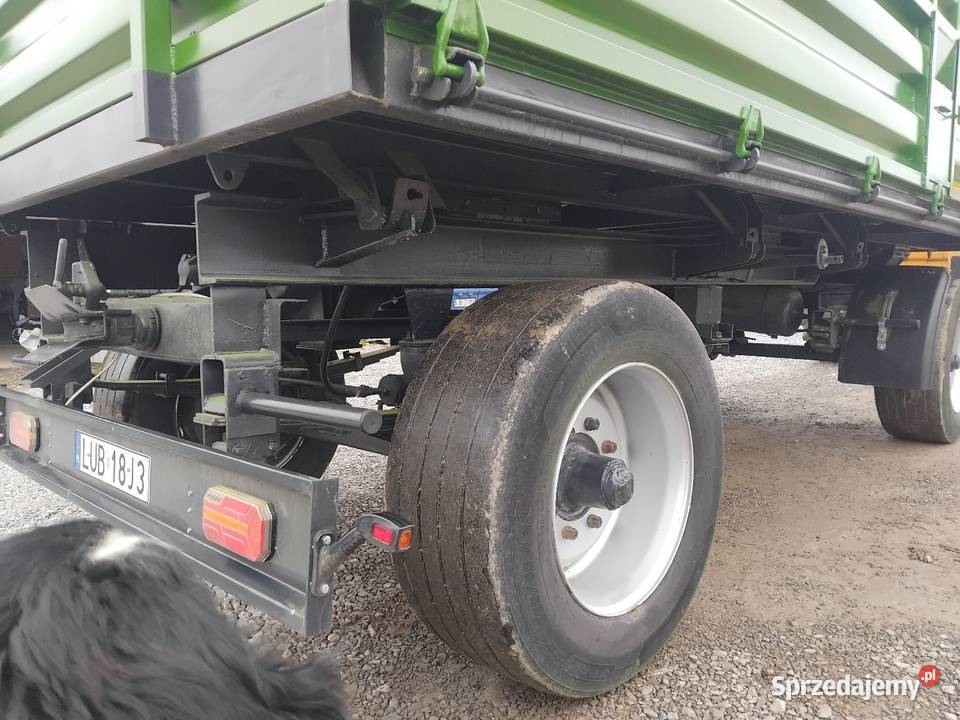 Przyczepa wywrotka 12 ton zarejestrowana lubelskie Chmiel Drugi