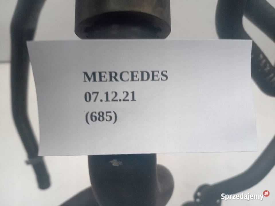 WĄŻ PRZEWODY WODY MERCEDES E KLASA W211 osobowe Nowy Tomyśl