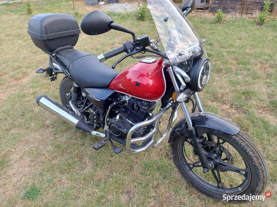 Romet Chopper 2 poj 125 kat B nowy licznik97 Motoryzacja