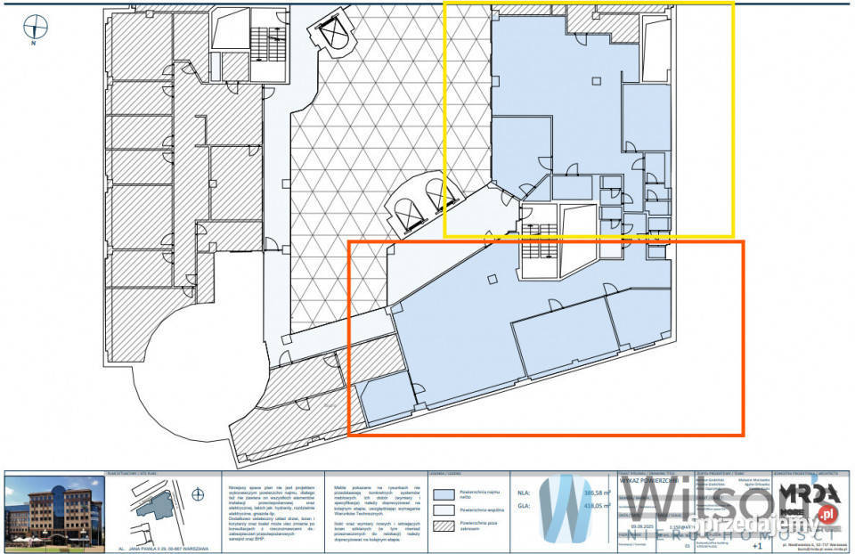 Lokal Warszawa 204m2 Wynajem