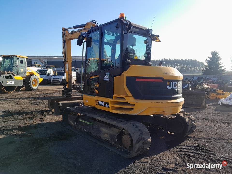 KOPARKA GĄSIENICOWA 9 TON JCB 86C2 90Z2 CAT Krotoszyn sprzedam