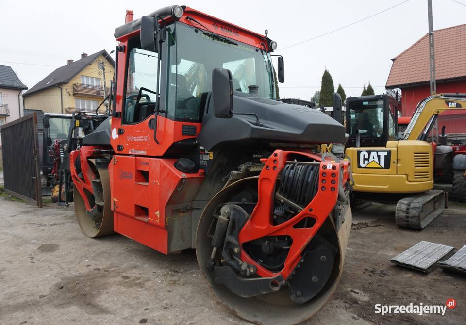 Walec Bomag BW 174 AP 2016 z rozsypywaczem grysu Jeziorko