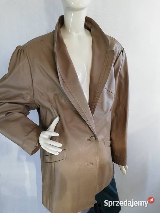 vintage kurtka skóra naturalna w kolorze Lublin