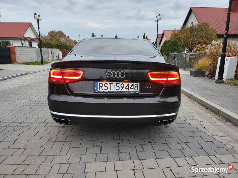 Audi A8 W12 D4 63 500HP Brutto 23 6300cm3 A8 sprzedam