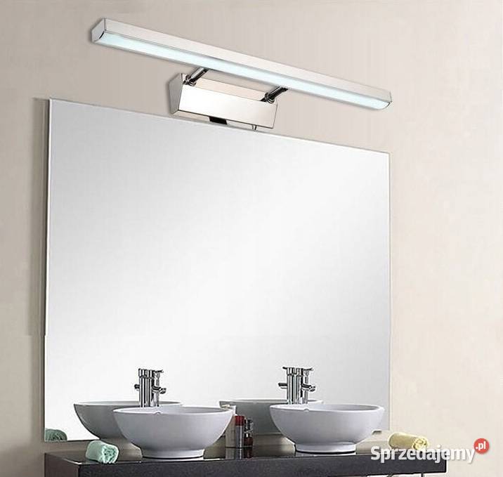 LAMPA KINKIET ŁAZIENKOWY LED LUSTRO 60 Chrom podlaskie