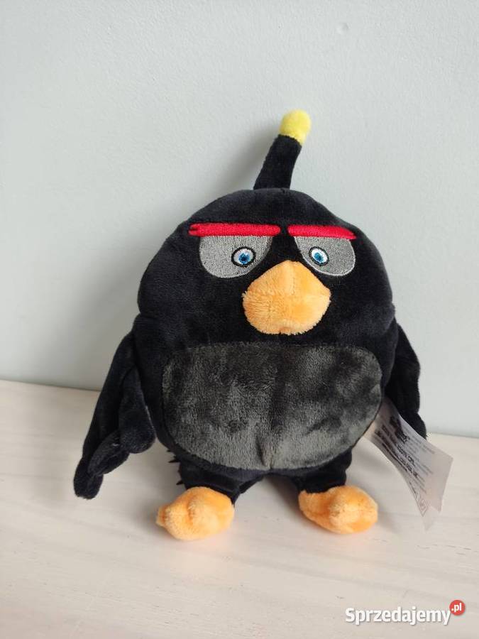 Maskotka pluszowa Angry Birds bomb Głuchołazy sprzedam