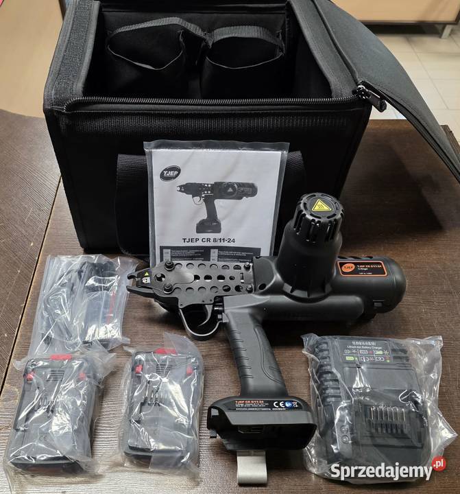 Zaciskarka akumulatorowa TJEP CR 81124 CRING Pozostałe