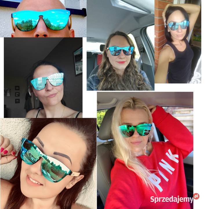 Okulary Przeciwsłoneczne Lustrzane Różne Kolory Filtr UV-400 kat. 3  sprzedam