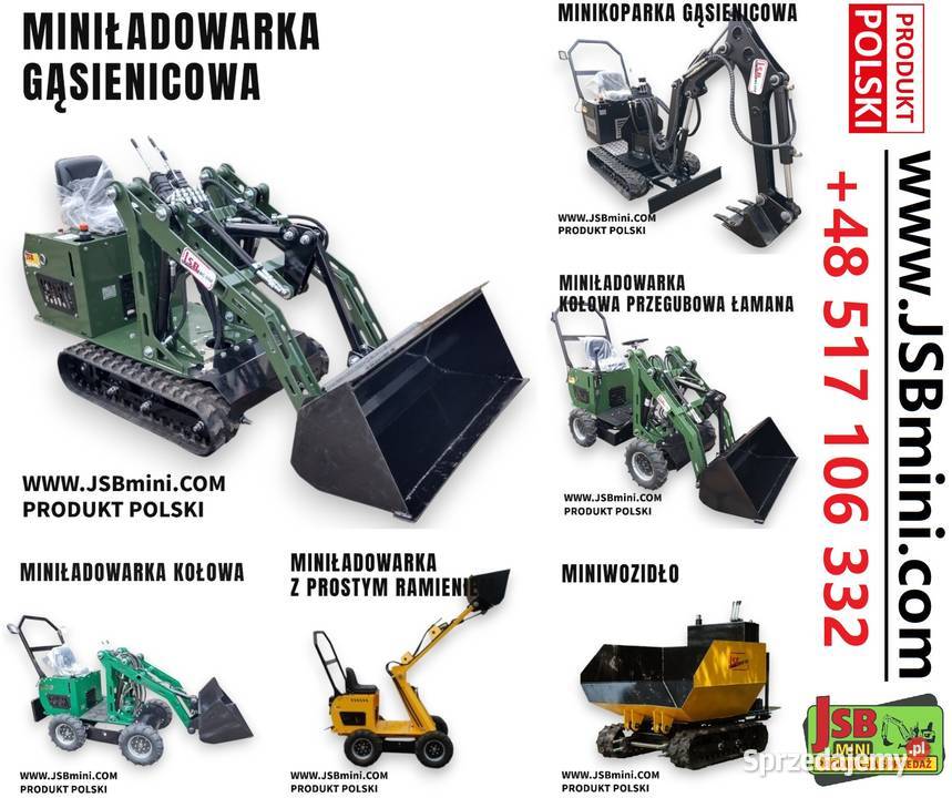 Ładowarka Koparka Wozidło NOWE 2025 Producenta Toruń