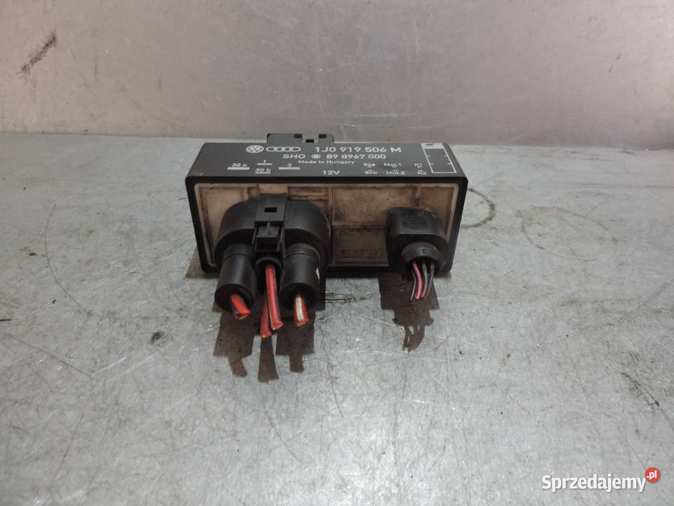 VW AUDI SEAT SKODA MODUŁ STEROWNIK WENTYLATORÓW Rok produkcji 2003 Nowy Sącz