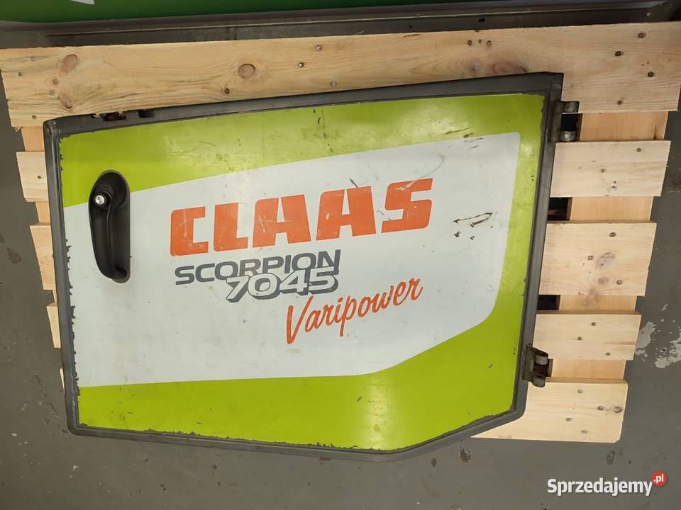 Drzwi kabiny Claas Scorpion 7045 Varipower wielkopolskie Wilkowo