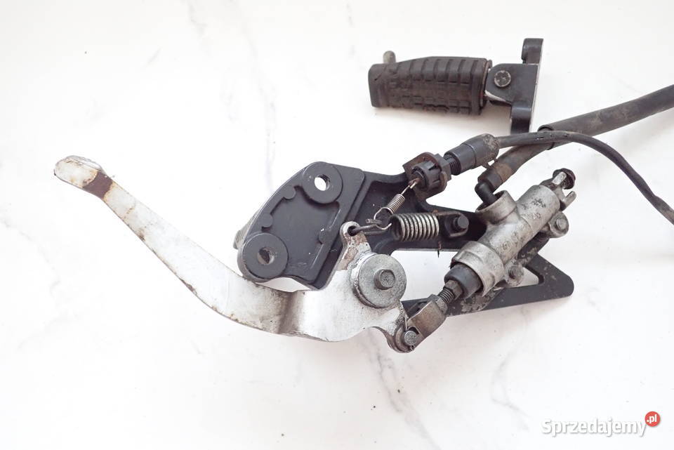 Set Prawy Podnóżki Pompa Tył Czujnik Kawasaki