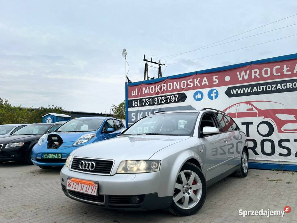 Audi A4 B6 25 Diesel AUTOMAT Klima Alufelgi Wrocław