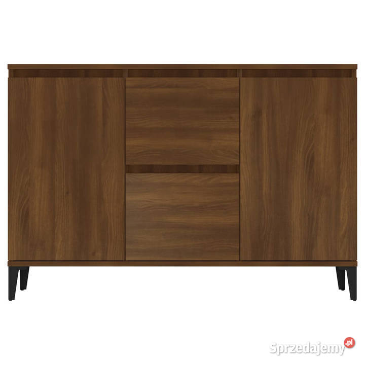 Szafka brązowy dąb 104x35x70 WM815167 Pozostałe Warszawa