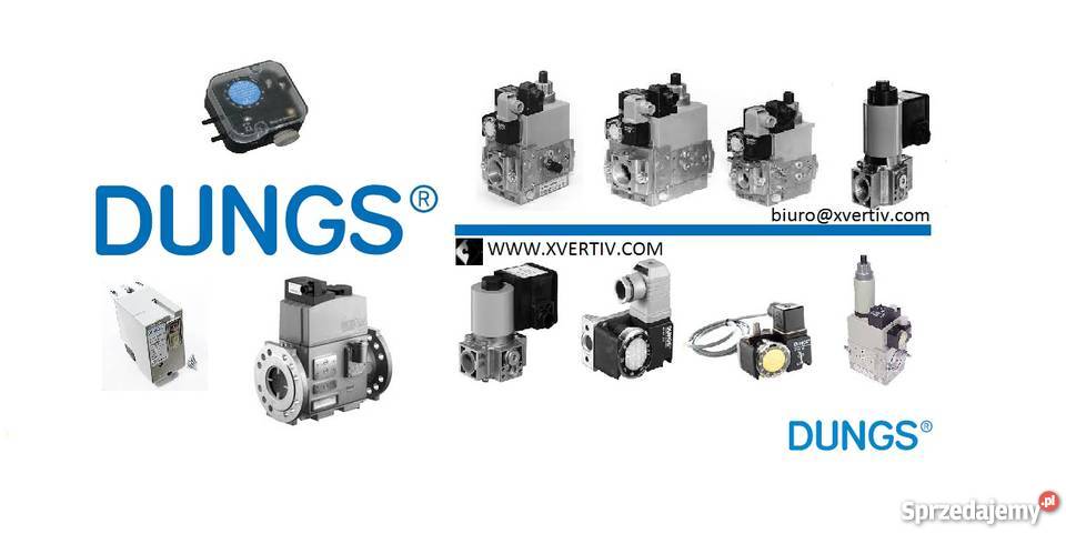DUNGS ZAWORY GAZOWE CZUJNIKI GAZU I POWIETRZA Kraków