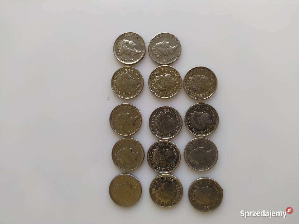 Moneta 5 FIVE PENCE UK Olecko sprzedam