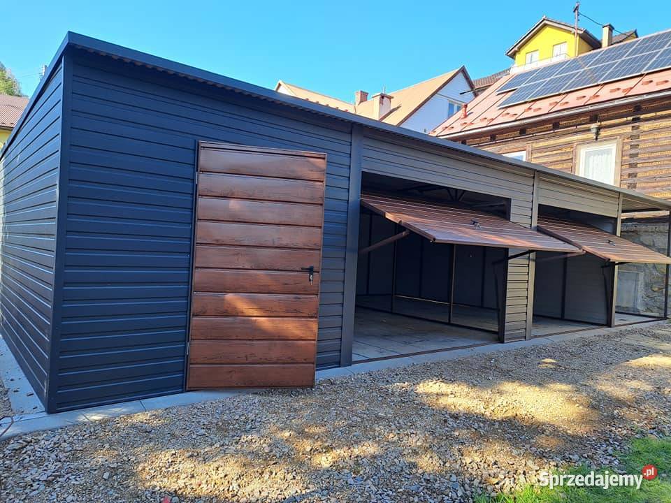 Garaże blaszane na każdy wymiar wzmacniane Grudziądz