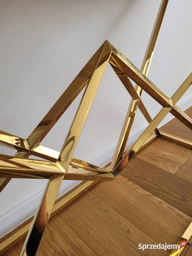 KONSOLA DIAMOND ZŁOTA PODSTAWA GLAMOUR AKANT małopolskie Gierałtowiczki